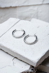 Hoop Earrings Silver