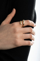 Round Multisize Ring Gold