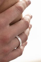 Shiny Multisize Ring Silver