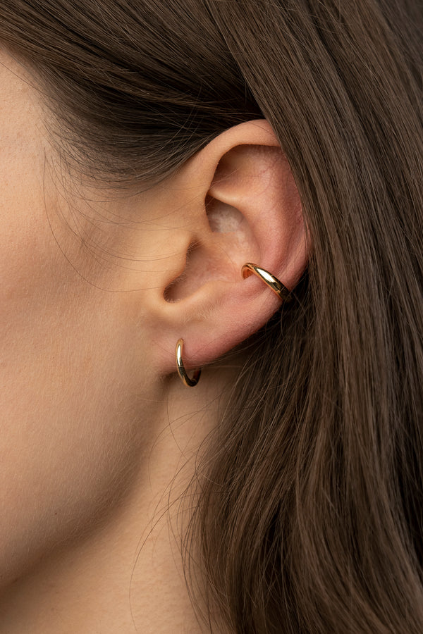 Irregular Ear Cuff Gold