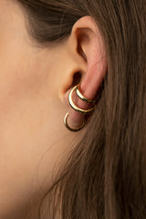 Couple Ear Cuff Gold