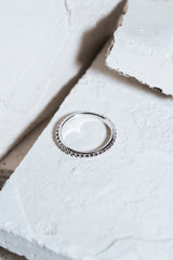 Bubble Plain Ring Silver