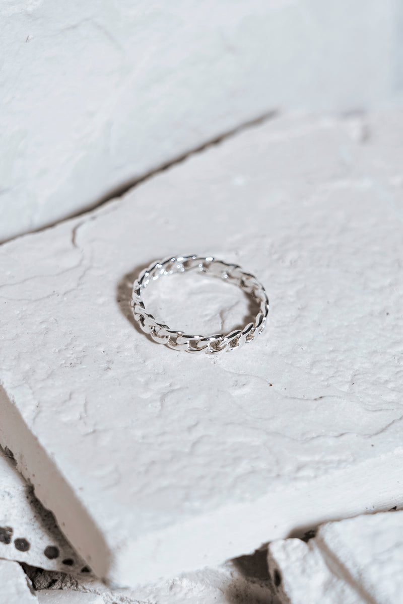 Chain Ring Silver
