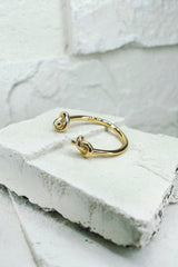 Double Knot Multisize Ring Gold