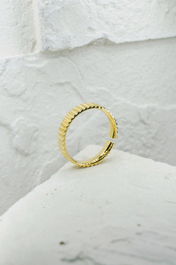 Shiny Multisize Ring Gold