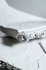 Cut Flat Multisize Ring Silver