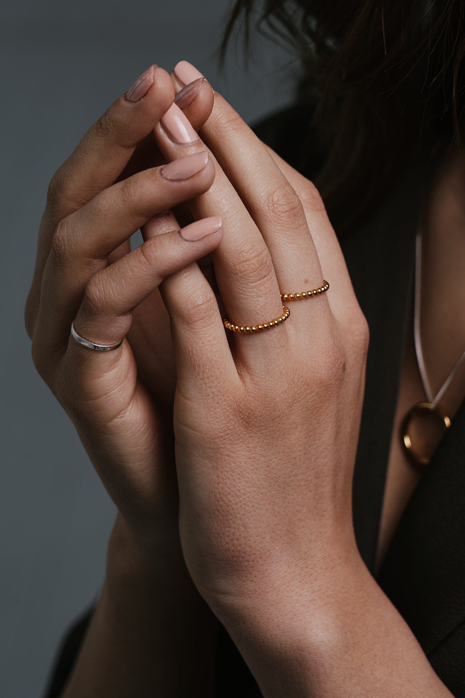 [韓国人気ジュエリー] Bubble Ring Gold Love Bubbles Ring GOLD Aquazzura@ Official