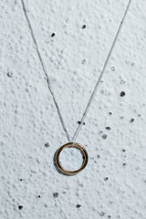 Ring Necklace Gold